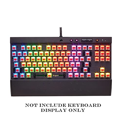 TS Keycap New Wrist Rest for Corsair K65 LUX RGB Keyboard, Modern Style, Black, Memory Foam, Ergonomic - Image 4