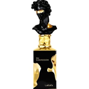 Lattafa His Confession for Men Eau de Parfum Spray, 3.4 Ounce / 100 Ml