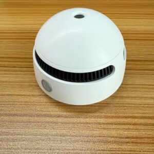 Smoke Detector 10-Year Battery Photoelectric Smoke Alarm 5-Pack, Fire Alarm 85dB Loud Alert, Easy No-Drill Install with Strong Adhesive Tape & Screws for Home Apartment RV Hotel Rental Dorm-5-Pack