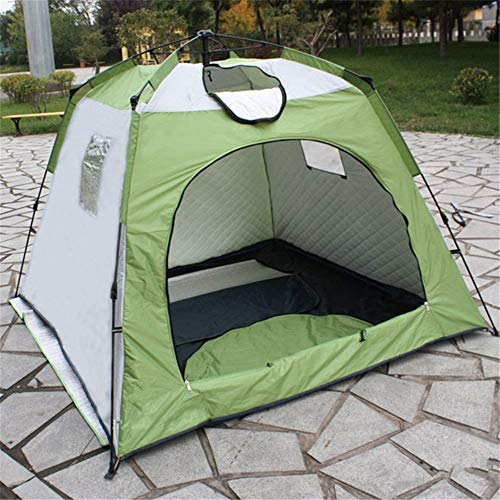 Outdoor Backpack Tent Automatic Splicing Portable Tourism Ice Fishing Tent Cold and Thickening Warm 3-4 Person Night Cat Camping Tent - Image 3