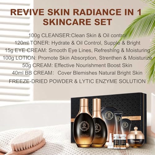 R RadiantRise Anti-Aging Skin Care Set 12-In-1 Skin Care Routine Kit For Women Christmas Gift Valentine's Day Gift - Image 7