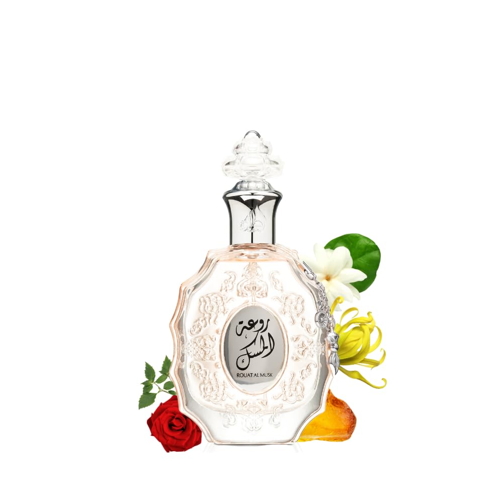 Lattafa Perfumes Rouat Al Musk for Unisex Eau de Parfum Spray, 3.40 Ounces / 100 ml - Image 2