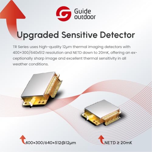 Guide Sensmart TR 650 A Thermal Riflescope – 640×512 12μm Sensor, 2800 yd Detection Range, 50mm F1.0 Lens, 1024×768 AMOLED Display, Ballistic Calculator Compatible - Image 5