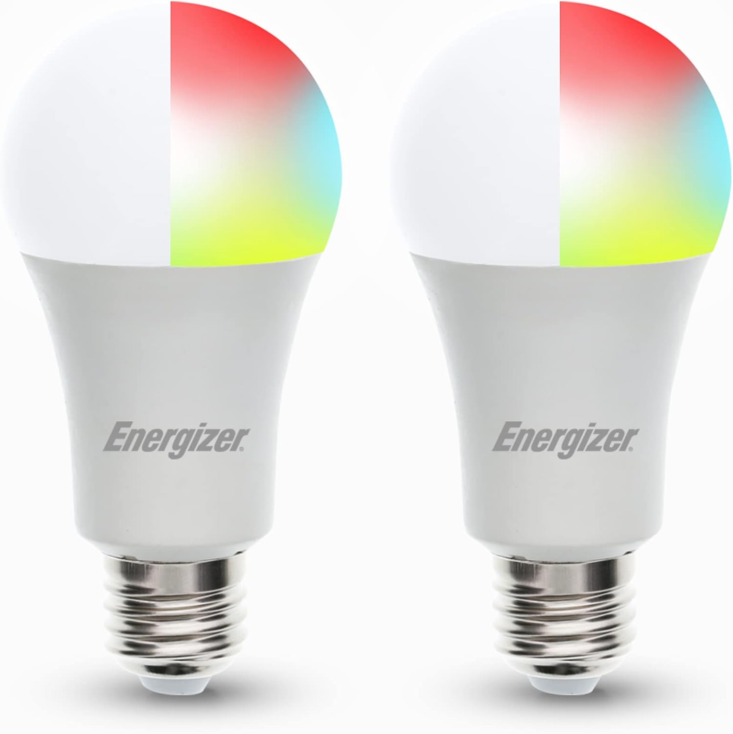 Energizer Connect Smart A19 LED White & Multi-Color RGB Light Bulb with Voice Control and Remote Access Through Your Smartphone | Compatible with Alexa and Google Assistant, 2 Pack - Image 9