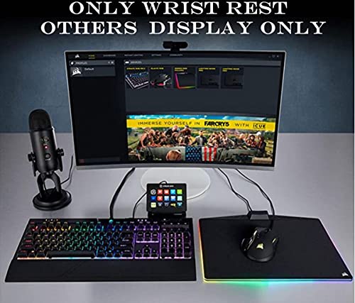 New Wrist Rest for Corsair Strafe RGB Mechanical Gaming Keyboard Wrist Rest Pad Palm Protection (Strafe RGB) - Image 4