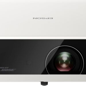 Epson Lifestudio Pop Full HD Personal Lifestyle Projector 700 Lumens of Color and White Brightness, Sound by Bose Technology, Google TV, 3-Chip 3LCD Triple Core Engine, Projection Studio App