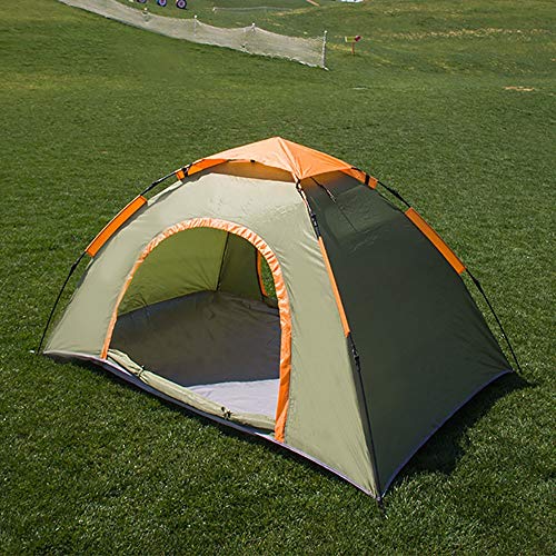 AkosOL Tent 2 Person Camping Tent Double Layer Waterproof 4 Season 2 Person Backpacking Tents for Hiking Travel Little Surprise, Green - Image 4