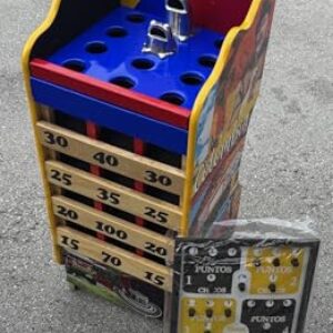 Rana Juego Colombiano Artesano Completo De Rana Y Marcador Con Fichas/Complete Artisan Colombian Toad Frog Game and Score Board with Rings