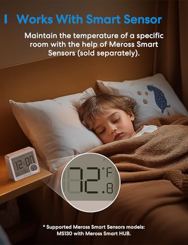 meross Smart Outdoor Plug and Matter Smart Thermostat - Image 7