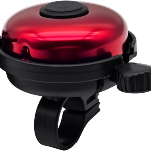 Classic Bike Bell for Adults, Aluminum Bicycle Bell, Loud Crisp Clear Sound Bicycle Horn Bike Accessories for Adult Bikes, Easy Installation, Use for Mountain Road and Commuter Safety