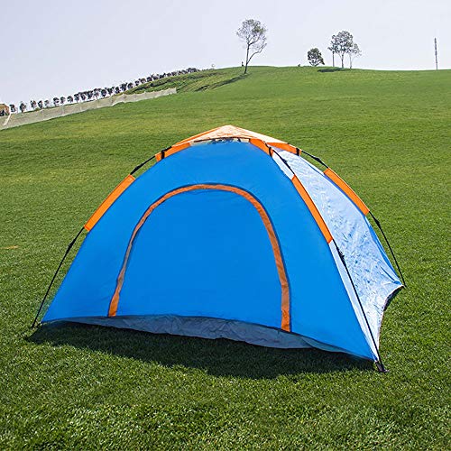 AkosOL Tent 2 Person Camping Tent Double Layer Waterproof 4 Season 2 Person Backpacking Tents for Hiking Travel Little Surprise, Green - Image 3
