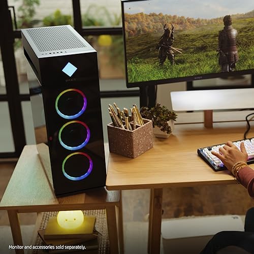 HP OMEN 45L Gaming Desktop, AMD Ryzen 9 5900X, 32 GB RAM, 1 TB Solid State Drive, NVIDIA GeForce RTX 3080 Ti Graphics, Windows 11 Home, GT22-0182 (2023) - Image 8