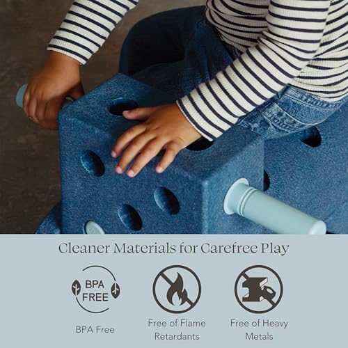 PLAYSMOL MODU Dreamer Set – Large Building Blocks for Toddlers & Kids, 25 Different Creations, Children Toys & Gifts, Easy Assembly and Responsibly Made (Green) - Image 7