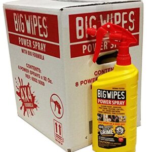Big Wipes Power Spray Case of 8