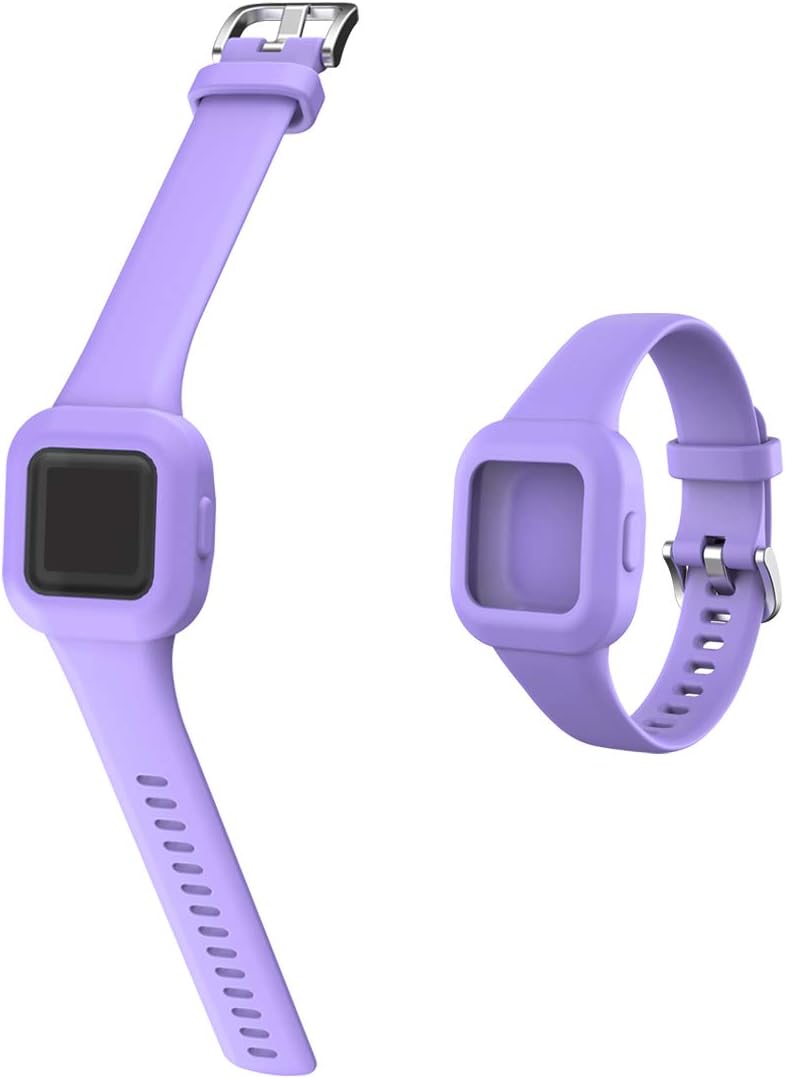 FitTurn Band Compatible with Garmin vivofit jr. 3 Bands Kids Replacement Accessory Soft Silicone Band 130-175mm Size for vivofit jr 3 Fitness Tracker Ages 4+ for Kids Wristbands (TenColors) - Image 6