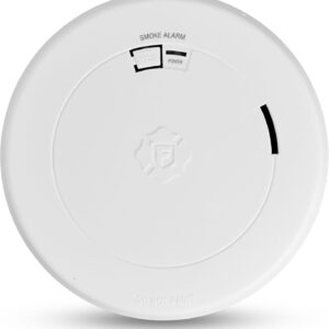 First Alert SM210, 10-Year Sealed Battery Smoke Alarm with Slim Profile Design, 1-Pack