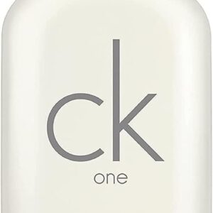 Calvin Klein CK One Eau de Toilette – Citrus Unisex Fragrance – With Notes of Green Tea, Bergamot, Cardamom, Violet & Amber – Luxury Unisex Perfumes – Long Lasting Fragrance