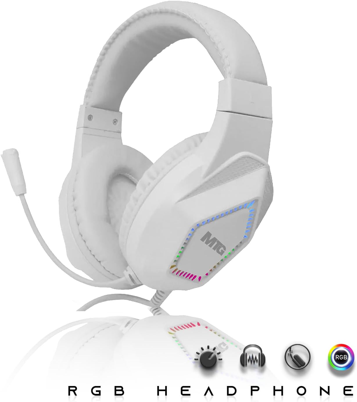 MTG Khuno Gaming Tower PC- Intel Core i5-8th Gen, GTX 1660S 6GB 192bits, 16GB ARGB Ram, 256GB Nvme, 27 Inch Curve Monitor, Gaming Kit Combo, Webcam, Win 11 Home - Image 8