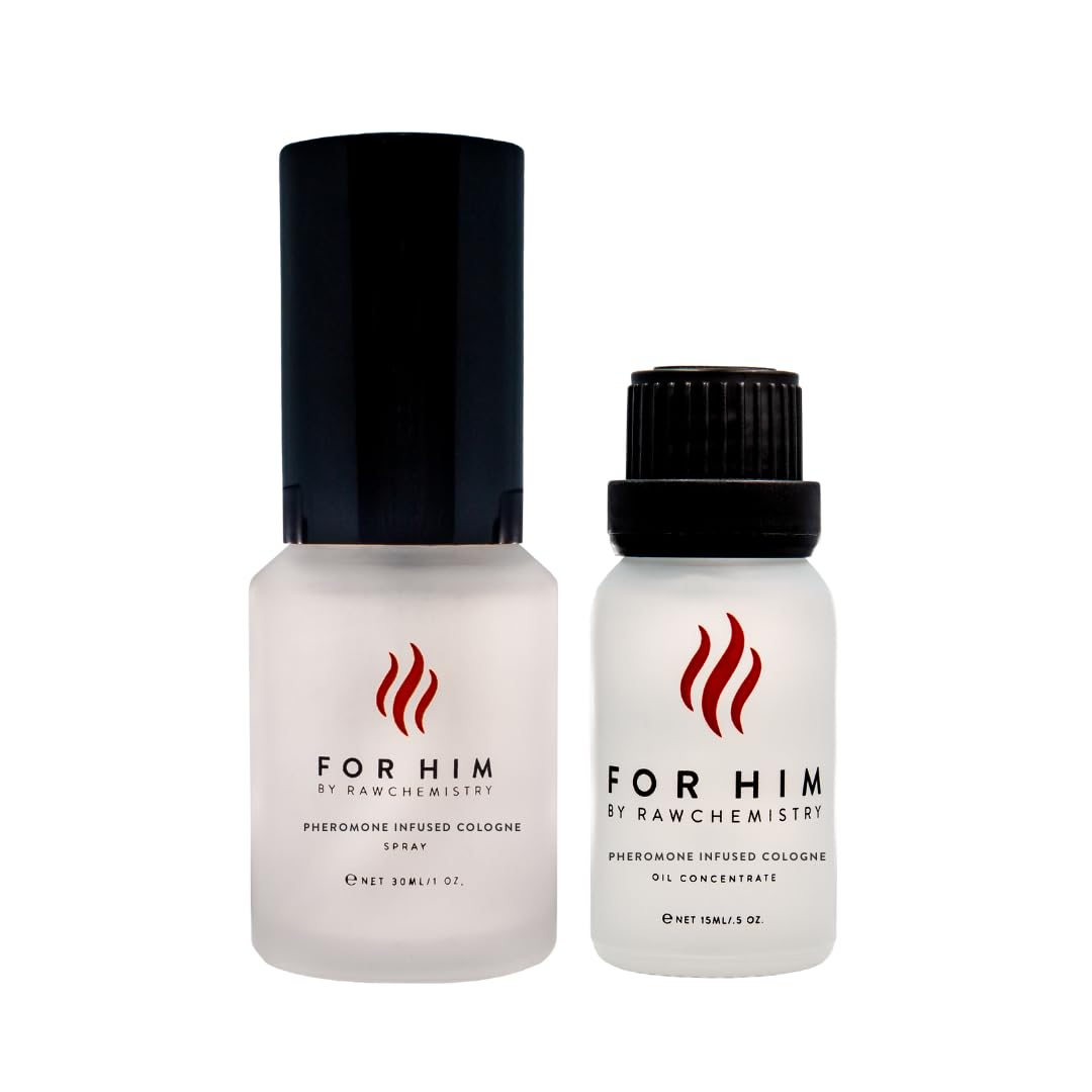 RawChemistry for Him Set - A Pheromone Infused Cologne Gift Set - Bold, Extra Strength Formula… - Image 2