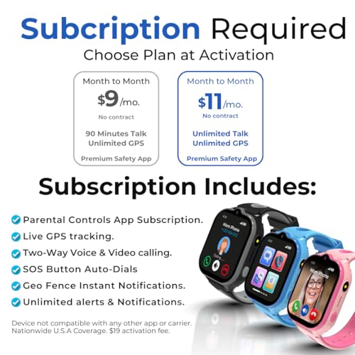 Emojikidz Smartwatch for Kids 3-12| 4G LTE GPS Tracker for Kids & Voice Calling, Texting, SOS Alerts, Camera, Parental Control | Phone Watch for Boys & Girls- Model R Pink - Image 4