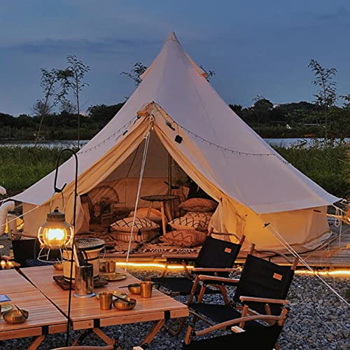 YXLUJYY 6/12 Person Camping Tent with Porch, Instant Tent, Large Family Cabin Tents with 2 Rooms, Double Layer Glamping Tent with Rainfly for Outdoor,Picnic,Camping - Image 2