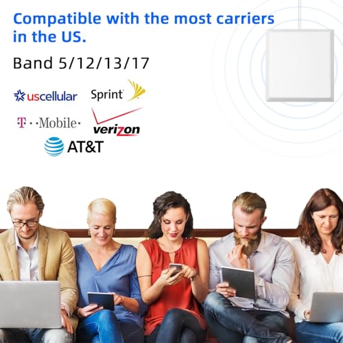 Cell Phone Booster for Home & Multi-Room,Up to 7,000 sq ft,Cell Phone Signal Booster for Band 5/12/13/17,Boost 5G 4G Data for All U.S. Carriers FCC Approved Cell Signal Booster - Image 2