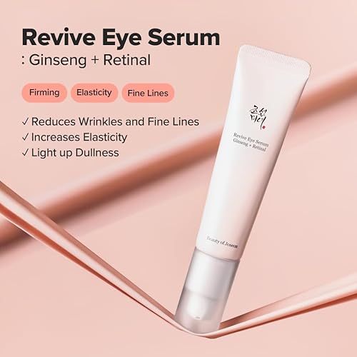 Beauty of Joseon Revive Eye Serum with Retinal Niacinamide Correction for Puffy Eye Bags Fine Lines Dark Circles Wrinkles, Korean Skin Care 30ml, 1 fl.oz - Image 2