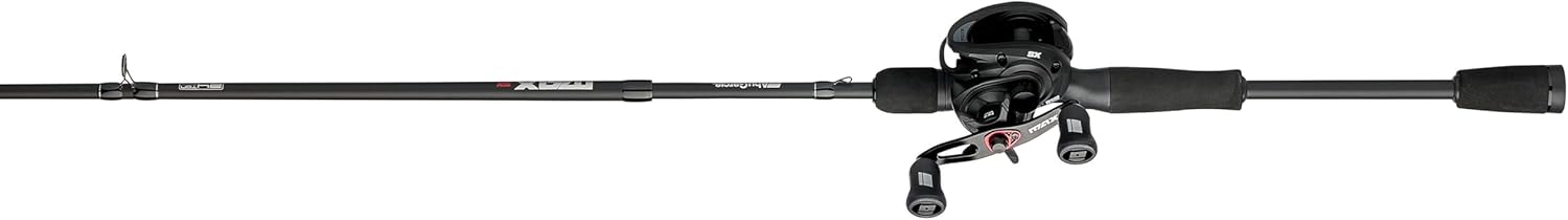 Abu Garcia Max SX Low Profile Baitcast Reel and Fishing Rod Combo - Image 3