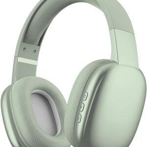 Gabba Goods Wireless Over Ear Bluetooth Headphones with Microphone – Wireless Headset -Noise Reduction – Bluetooth, Wired,Built in Micro SD for Travel, Home, Work TV,PC,Gaming,Cellphone (Mint)