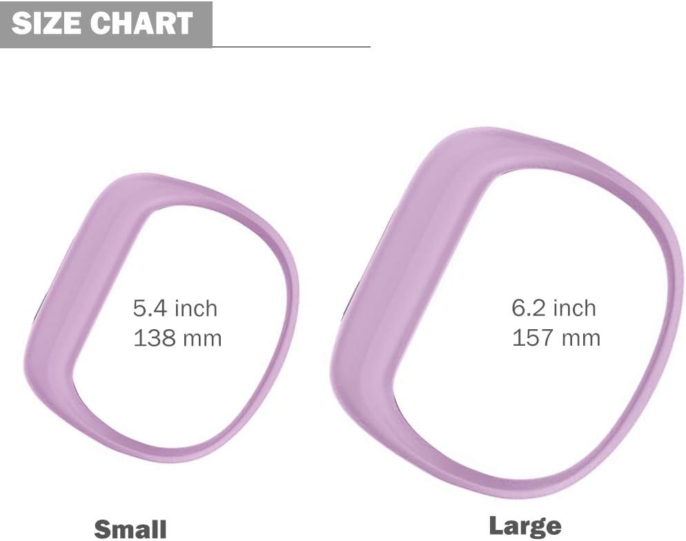 for Garmin Vivofit 3 and jr 2 Bands, Silicon Stretchy Replacement Watch Bands for Kids Boys Girls Small Large(No Tracker) - Image 5