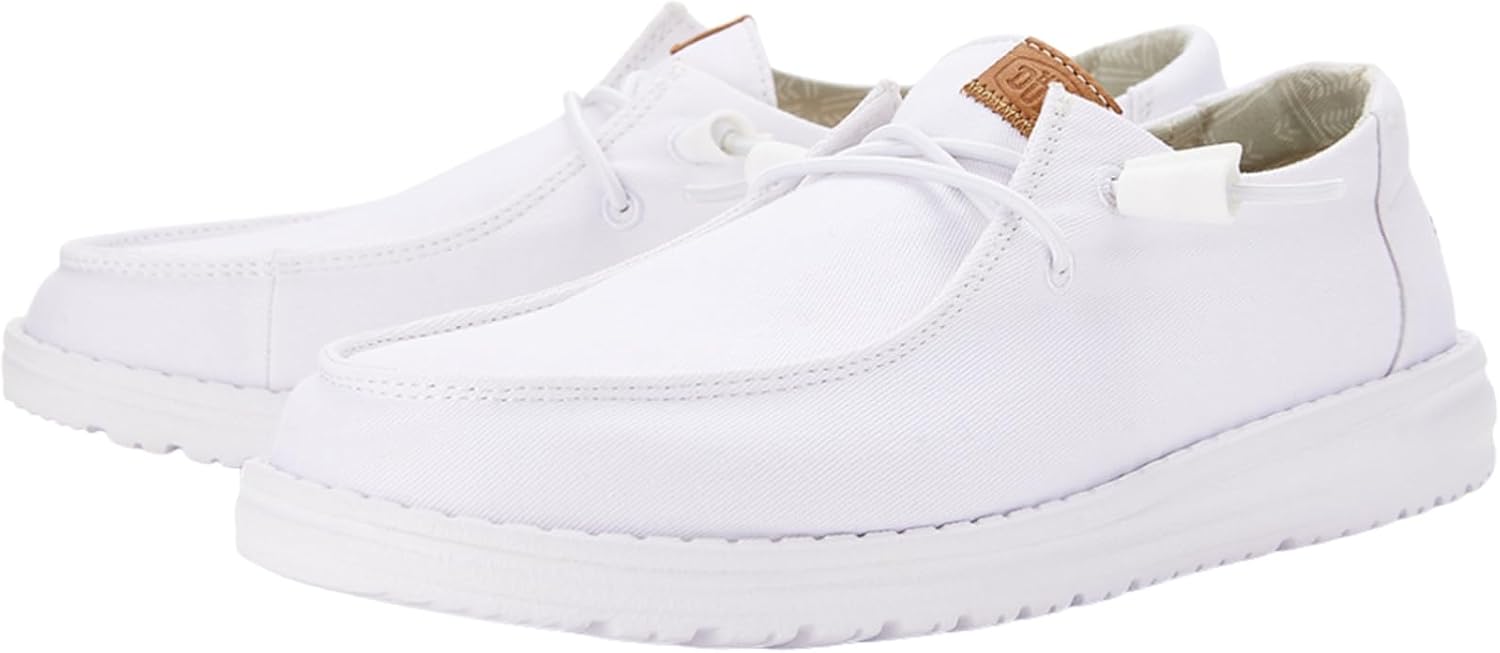 HEYDUDE Wendy Stretch Canvas Women’s Shoes, Women’s Slip-on Loafers, Comfortable & Light-Weight - Image 2