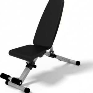 Adjustable Weight Bench, 880 LBS Capacity Foldable Workout Bench with 7 Back Positions, Quick Adjust & Fast Folding Steel Exercise Bench for Home Gym Strength Training