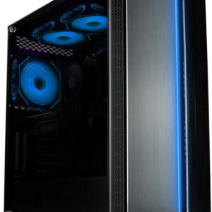 Mantis V2 – RTX 5080, Ryzen 7 9800X3D, 64GB DDR5 RAM, 2TB NVMe Gen4 SSD, Gaming Desktop PC w/Windows 11 Pro, 3-Year Warranty, RGB Gamer Keyboard+Mouse, Internal Wi-Fi 7 + BT, RJ45, 3X DP & HDMI