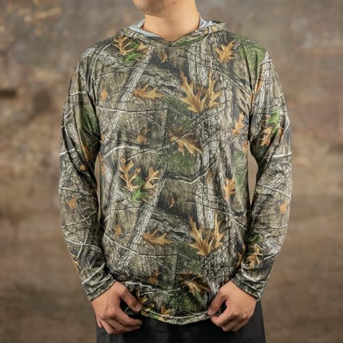 LOOGU Men’s Hunting Camo Shirt Lightweight, Camouflage Shirts for Men Long Sleeve Shirt for Fishing Hiking Camping - Image 9