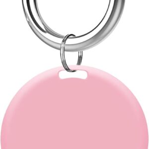 Mini GPS Tracker C, Key Item Finder Locator,No Monthly Fee App for iOS/Android 2023 Latest,Portable Anti-Lost Bluetooth Tag Item Tracker for Luggages/Kids/Pets/Phone/Wallet/Bag-1Pcs-Pink