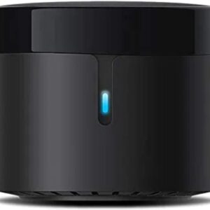 Broadlink RM4 Mini Smart Remote(2.4GHz Wi-Fi Only)- IR Blaster Hub for Smart Home Automation, Infrared TV Air Conditioner Remote Replacement Compatible with Alexa, Google Assistant, IFTTT