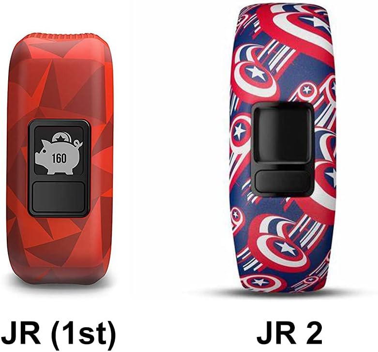 Elastic Nylon Strap compatible with Garmin vivofit Jr 1/2 Bands Replacement with Case for Kids - Image 2