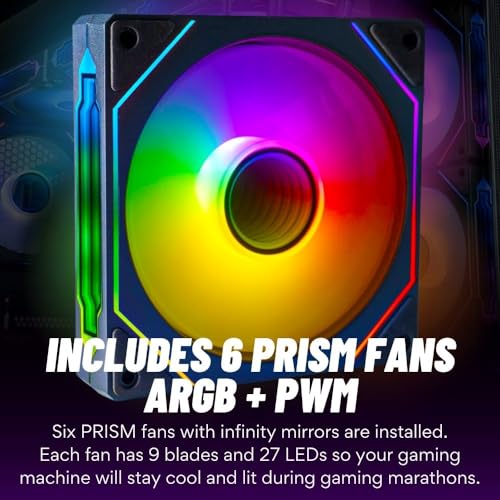 Stratos Micro RTX 5080, 24-Core i9-14900KF, 64GB DDR5 RAM, 2TB Gen4 NVMe SSD, Gaming Desktop PC w/Windows 11 Pro, 3-Year Warranty, RGB Keyboard+Mouse, Internal Wi-Fi 6E, 3X DP & HDMI - Image 5