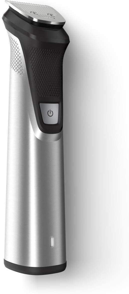 Philips Norelco Multigroom Men's Beard Grooming Kit with Trimmer for Head Body, Face -Stainless Steel with Travel Case - Image 3