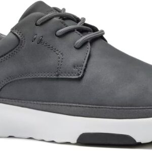 OrthoComfoot Men’s Orthopedic Leather Dress Walking Shoes: Comfortable Arch Support Fashion Sneakers for Plantar Fasciitis, Orthotic Causal Business Shoes for Heel Foot Pain Relief