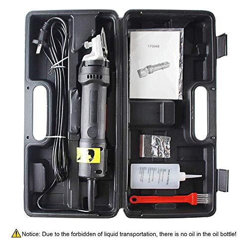 JKSVTF Hair Care Trimmer Professional Pet Grooming Heavy Duty Clipper Kit Electric Clipper 6 Speeds Shaving Thick Coats Fur Hair Large/Medium Dogs Horses Horses - Image 6