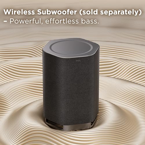 TCL Z100 Wireless Home Theater Speaker | Only Compatible QM6K, QM7K, QM8K, and QM9K | Dolby Atmos Smart Calibration Surround Sound System | Bluetooth Music Streaming | Latest Model - Image 10