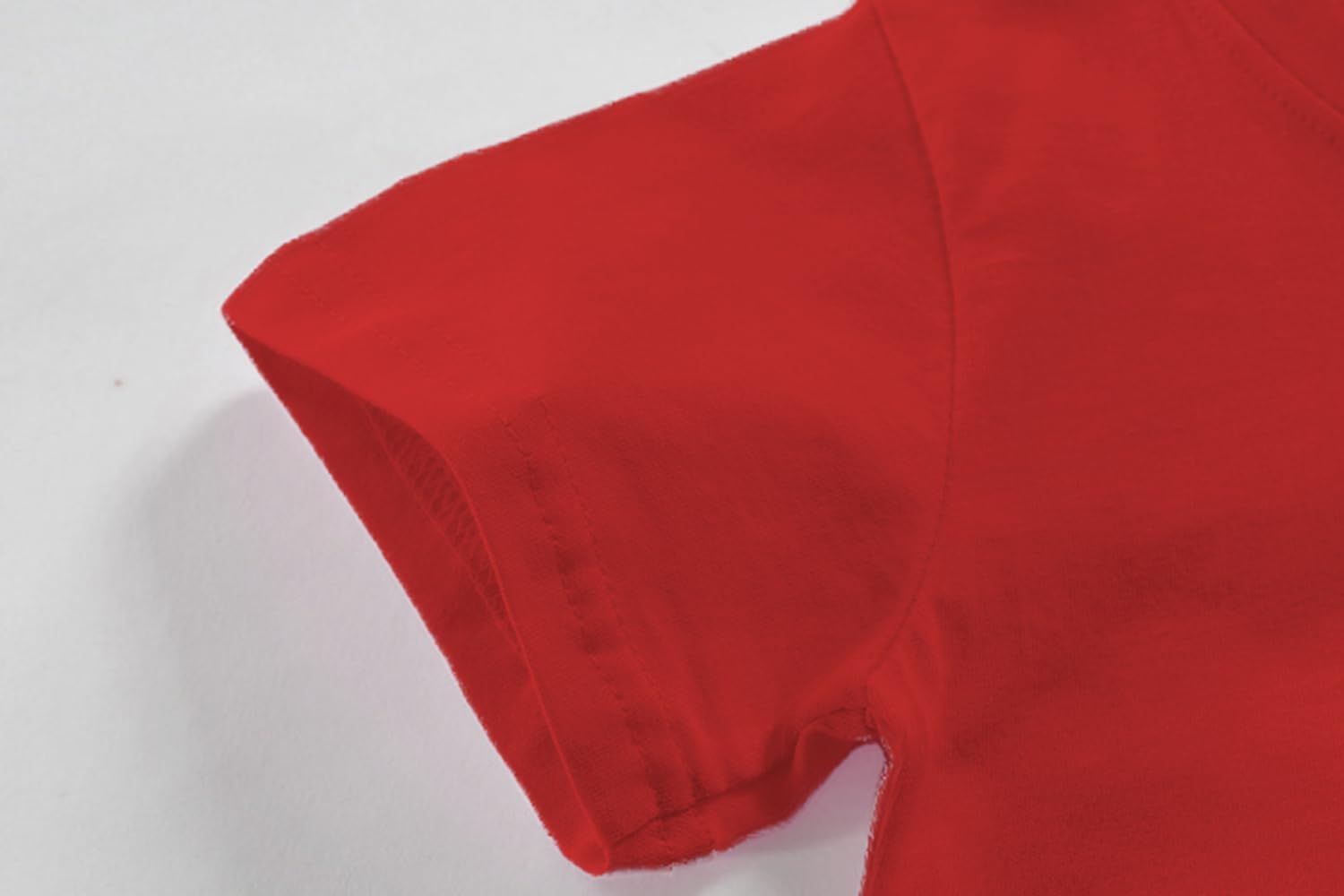 Kids Valentine's Day Red Tee Toddler Boy Girl Love Heart T-Shirt 2-7 Years - Image 4