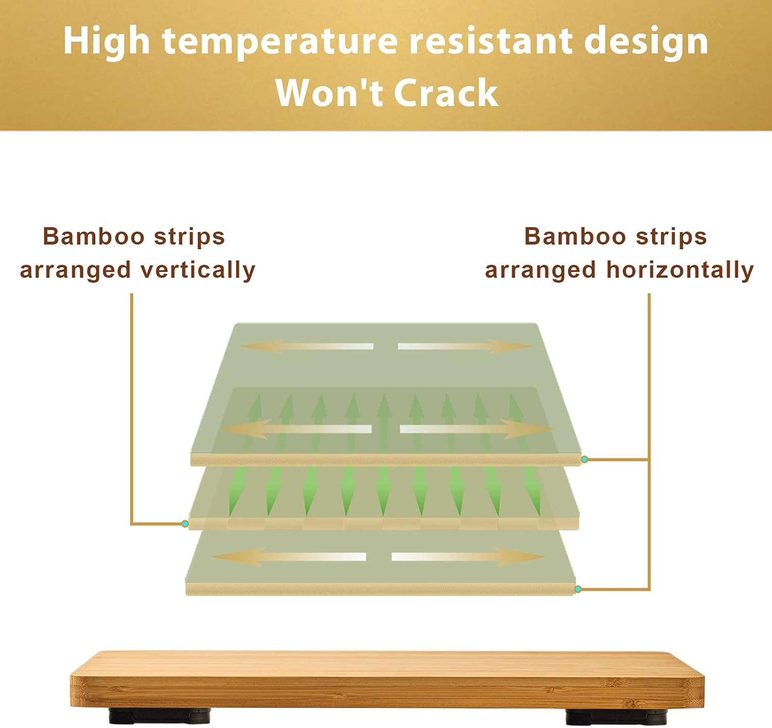 Umilife Cutting Board Compatible with TOA-70/TOA-65/TOA-60 Series Air Fryer (Oven Excluded), Accessories for Convection Toaster Oven, Creates Storage Space, Protects Cabinet Cupboard - Image 5