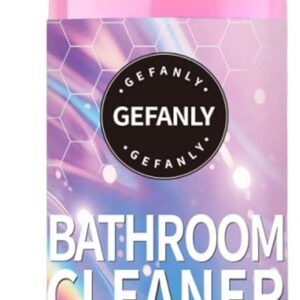 Gefanly Bathroom Cleaner, 10 Fl Oz Powerful Pink Bathroom Cleaner Spray, Bathrooms Descaler Foam Cleaners for Sink Tub Floor Tile (1pcs)