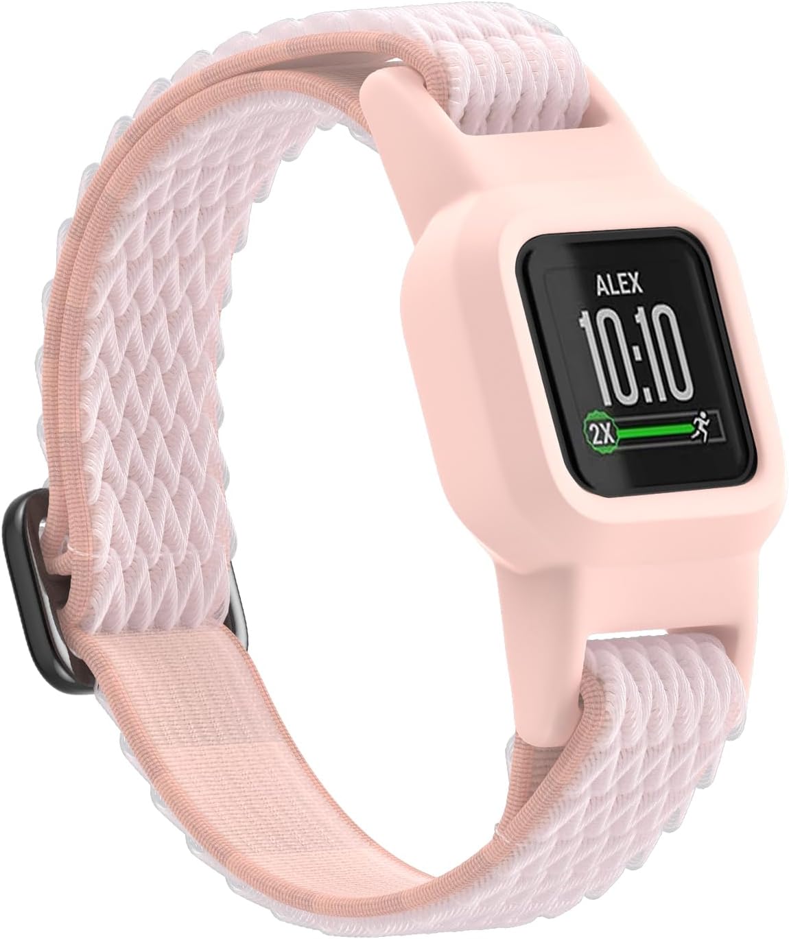 Vanet 3 Pack Compatible with Garmin Vivofit Jr 3 Bands for Kids, Soft Nylon Straps Silicone Sport Breathable Bands Adjustable Replacement Wristbands - Image 4