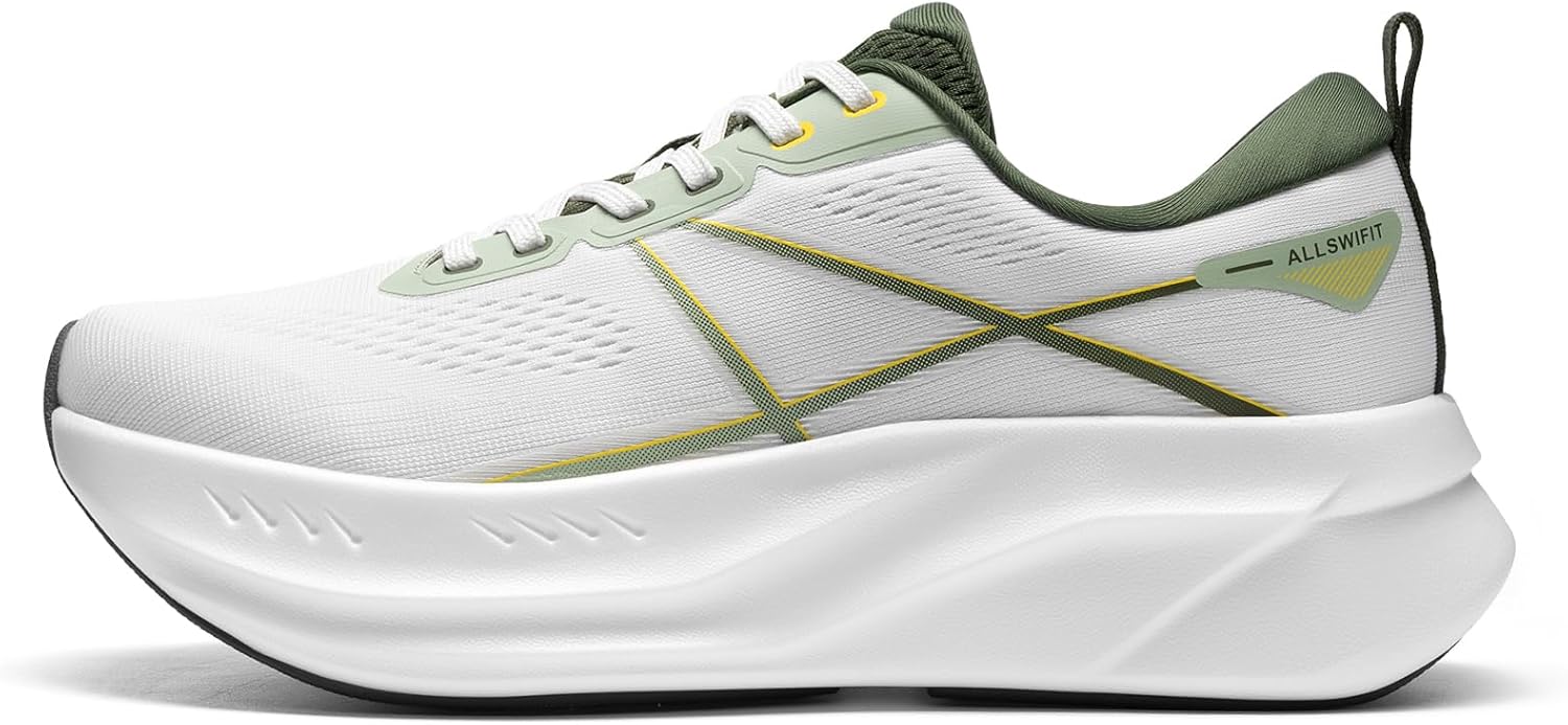 Men's Road Running Shoes Cushion Tennis Shoes Non-Slip Comfortable Lightweight Gym Workout Athletic Arch Support Walking Sneakers Active5K - Image 8