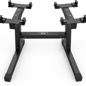 FF Finer Form Nuobell Adjustable Dumbbell Rack & Stand for Nuobell Adjustable Dumbbell Set – Safe, Convenient, and Prevents Accidents. Dumbbell Rack Only, No Weights Included