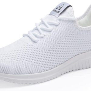 VAMJAM Men’s Running Shoes Ultra Lightweight Breathable Walking Shoes Non Slip Athletic Fashion Sneakers Mesh Workout Casual Sports Shoes