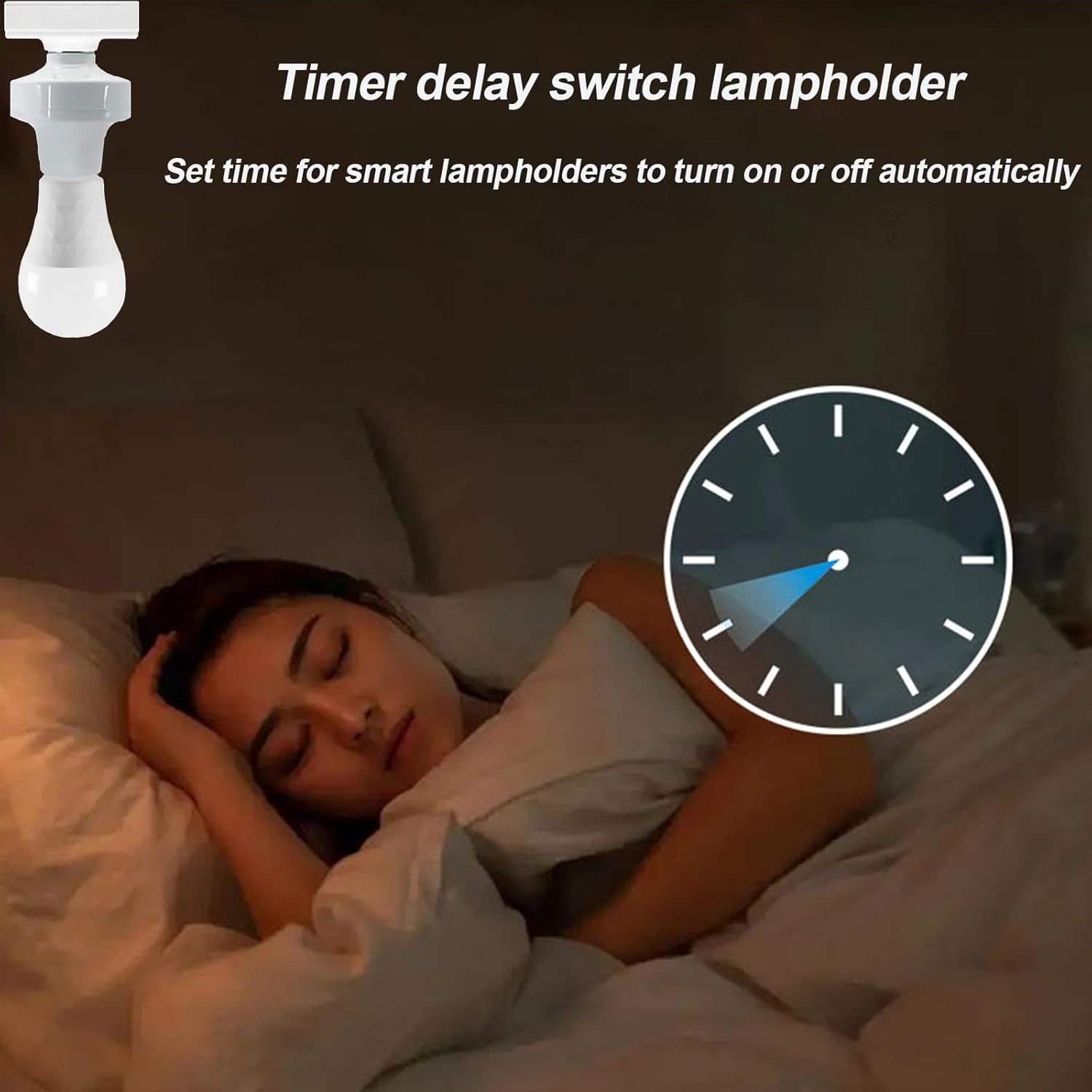 Smart WiFi Bulb Socket, Alexa Smart Light Bulbs, Light Bulb Socket Adapter, eWeLink APP Remote Timer and Group Control, Voice Control with Alexa and Google(2 Pack) - Image 8